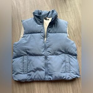 Blue Puffer Vest
